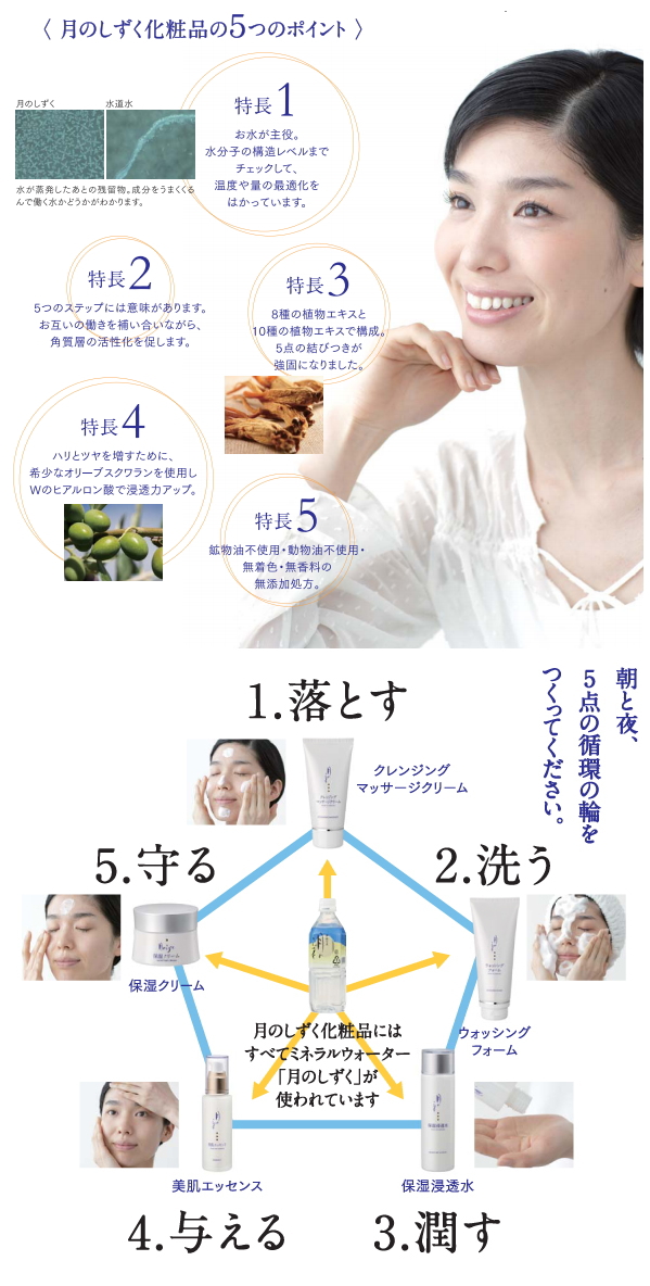 月のしずく化粧品